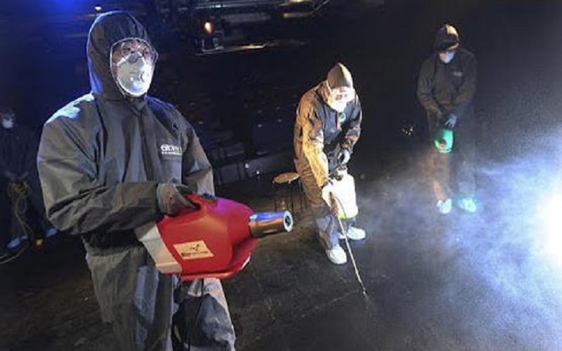 البدء بتعقيم مستشفى الكرك