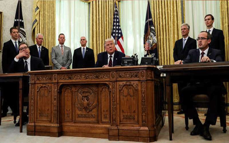 صربيا تضع شرطا لنقل سفارتها إلى