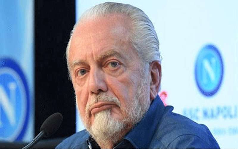 إصابة رئيس نابولي الإيطالي بكورونا