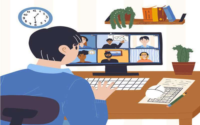 تحول للدراسة عن بعد في مدرسة