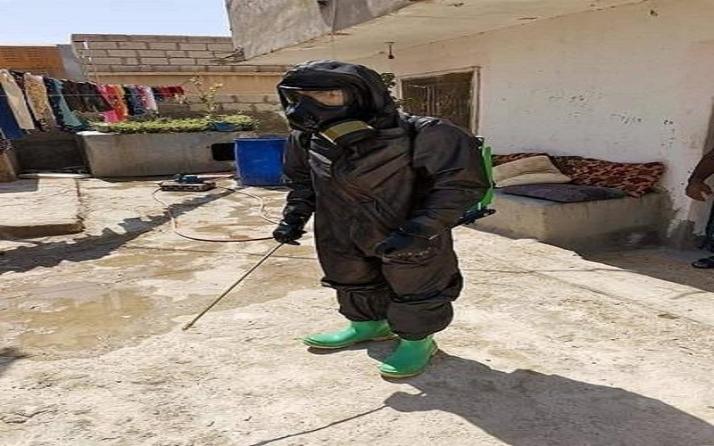 الجيش يشارك بتعقيم غور الصافي