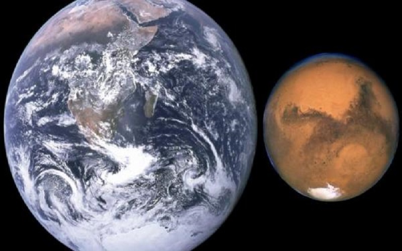 المريخ يبدأ رحلة الاقتراب من الأرض