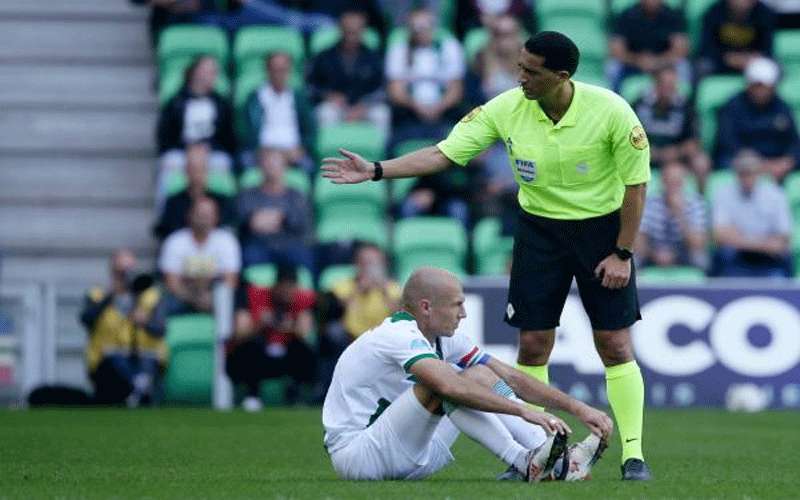 إصابة روبن في أول مباراة بعد