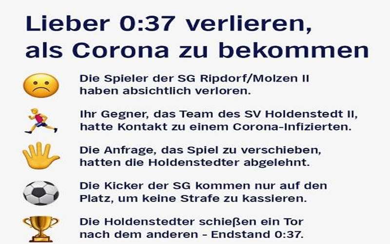 فريق كرة قدم يخسر 37-0 بسبب