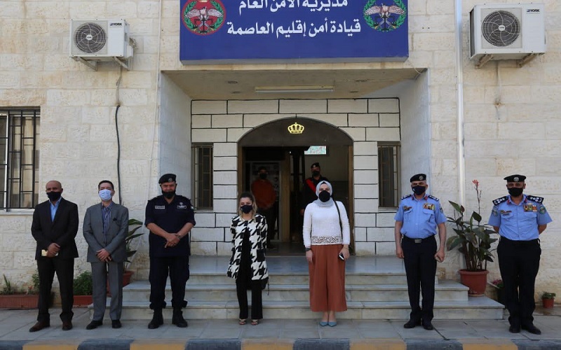 الامن العام تطلق حملة تعقيم لكافة