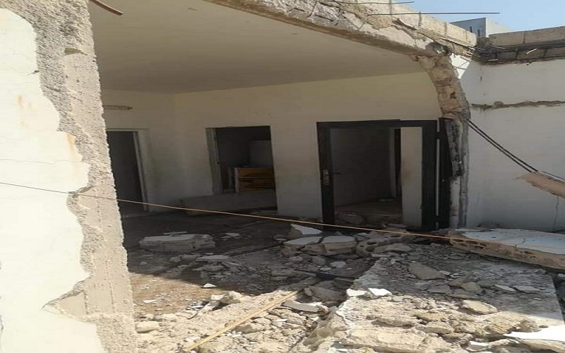 انفجار منزل في الرمثا بسبب تسرب