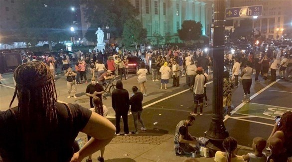 ليلة ثانية من الاحتجاجات في أمريكا