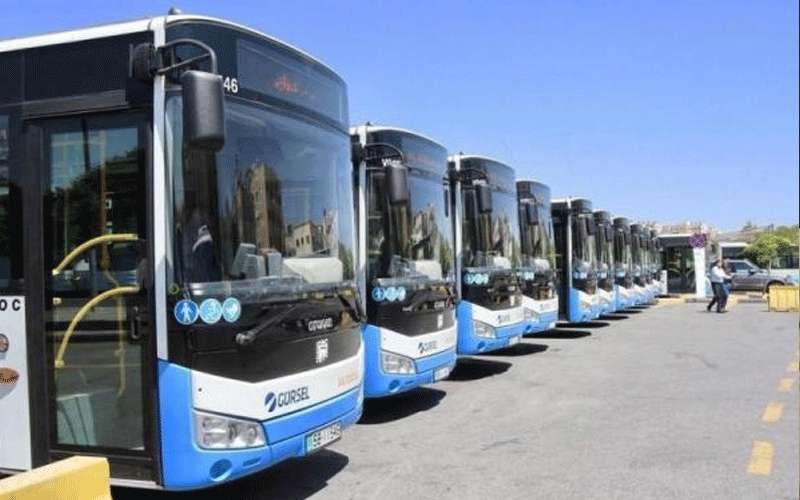 توجه لخفض نسبة تشغيل حافلات النقل