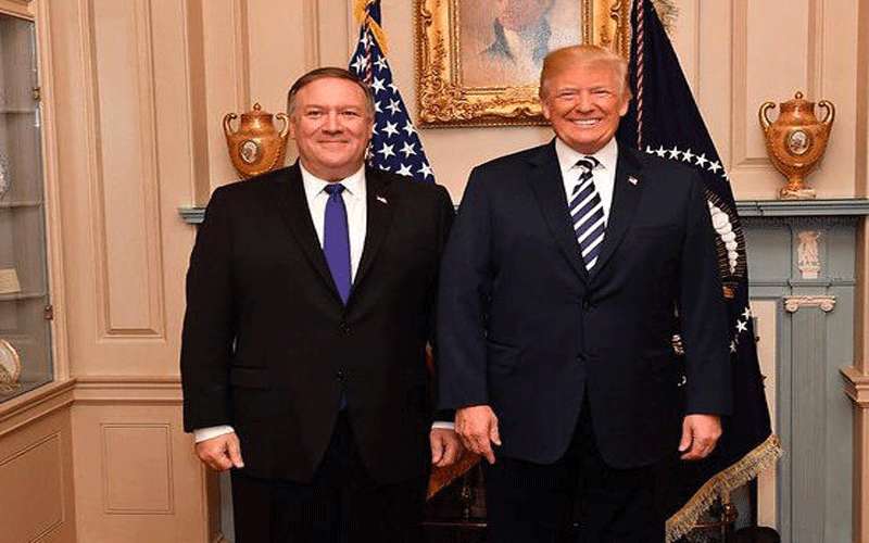 بومبيو: مستعودن لأي تطورات مرتبطة بصحة