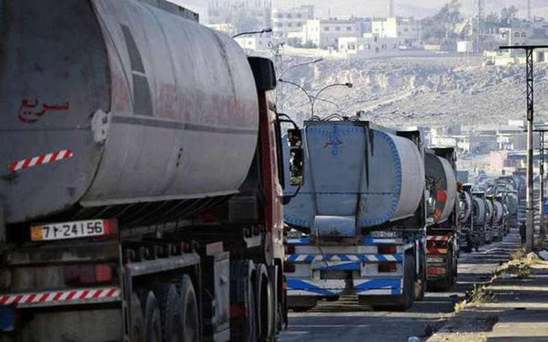 253 الف برميل نفط واردات الأردن