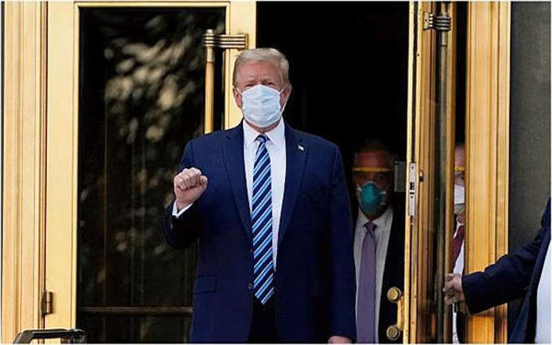 إصابة 9 من أنصار ترامب بكورونا