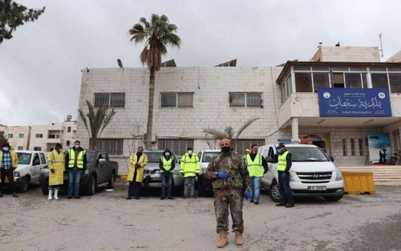 إصابات كورونا في بلدية سحاب