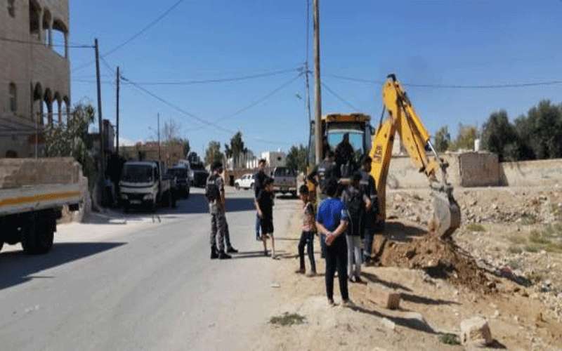 ضبط 7 اعتداءات على خطوط مياه