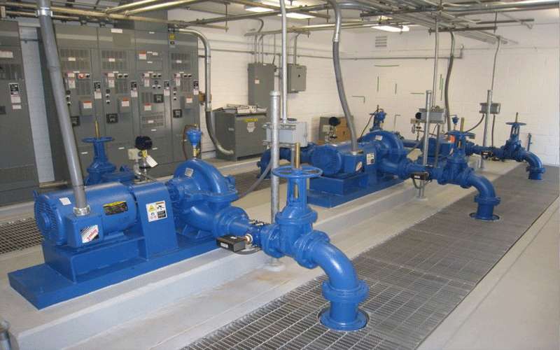 تغير في نوعية مياه محطة تغذي