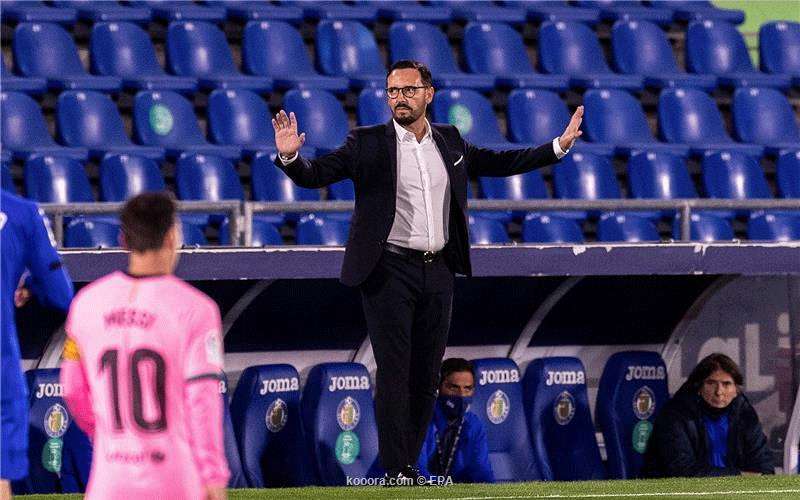 مدرب خيتافي: إسقاط برشلونة لا يكفيني