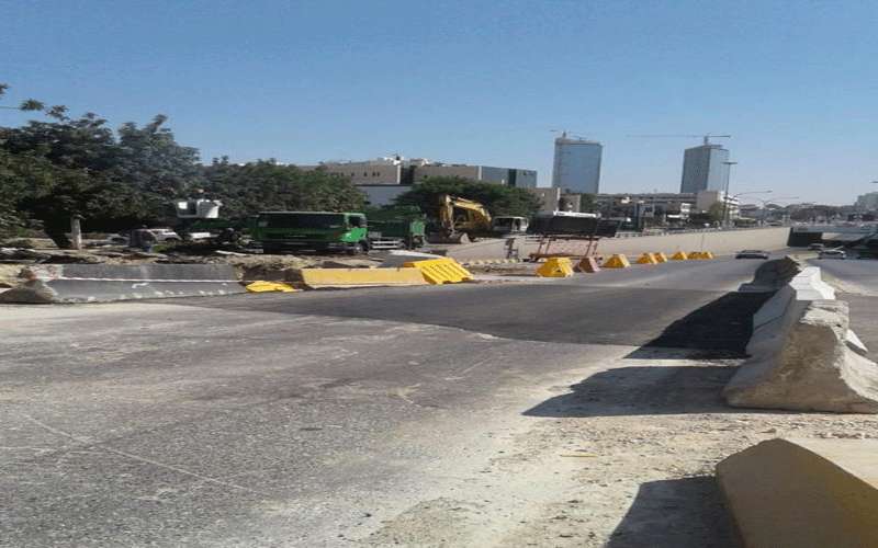 إعادة فتح نفق تقاطع السابع
