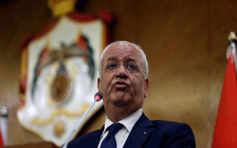 تدهور صحة صائب عريقات