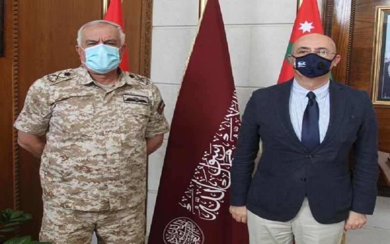 الحنيطي يستقبل السفير الجورجي