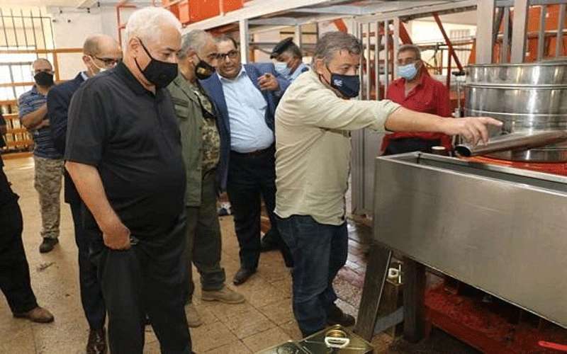 داودية يتفقد معاصر الزيتون