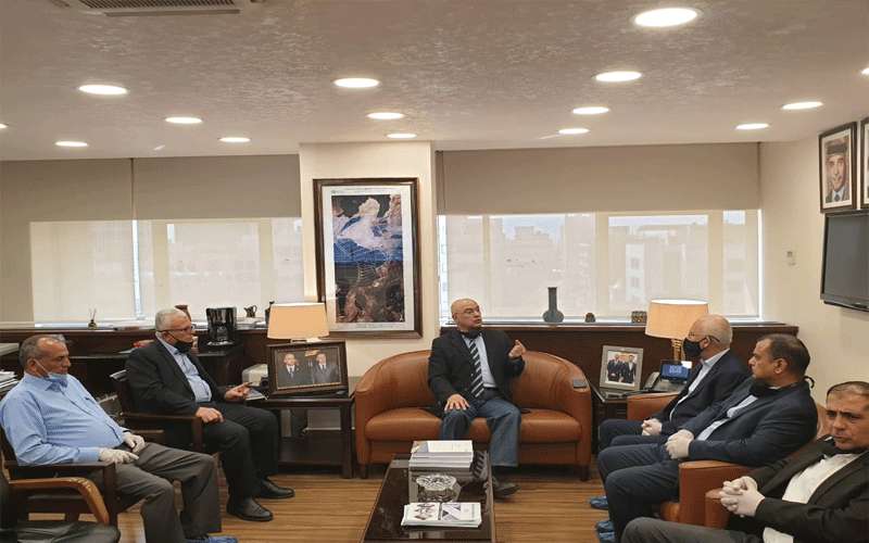 المهندسين والبوتاس العربية تبحثان آفاق التعاون
