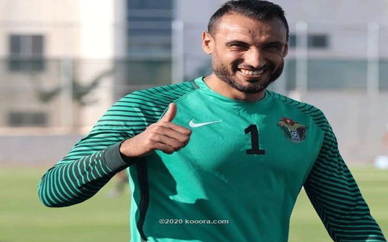 كورونا يصيب حارس نادي الوحدات