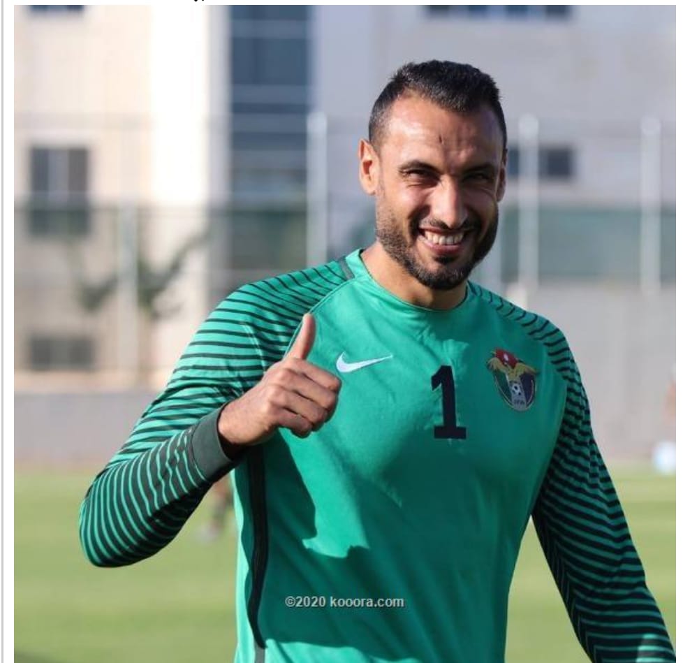 كورونا يصيب حارس نادي الوحدات