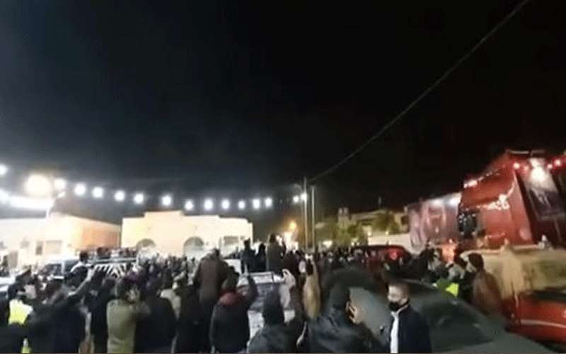 الامن يحقق باحتفالات انصار المرشحين