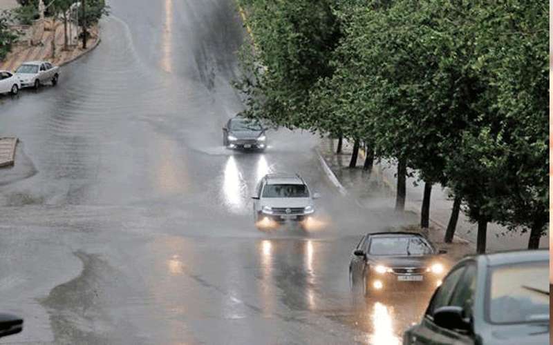 منخفض يؤثر على الأردن الاحد