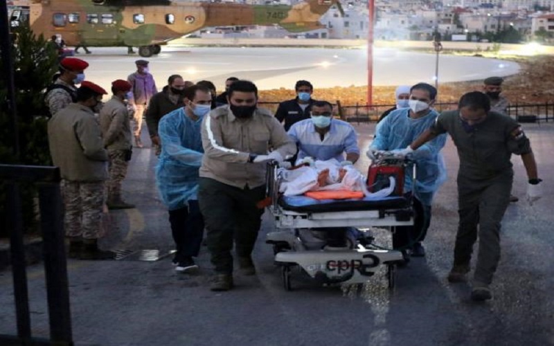 بتوجيهات ملكية إرسال طائرة إخلاء طبي