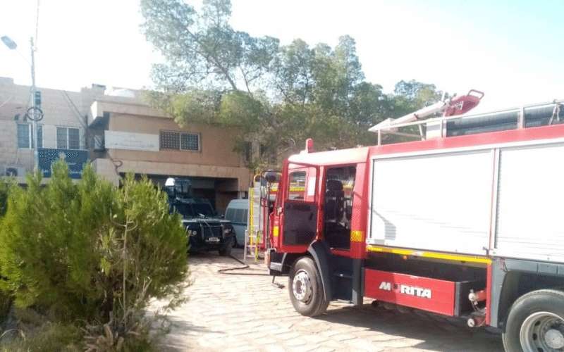 بعد تعرضه للحرق و العيارات النارية