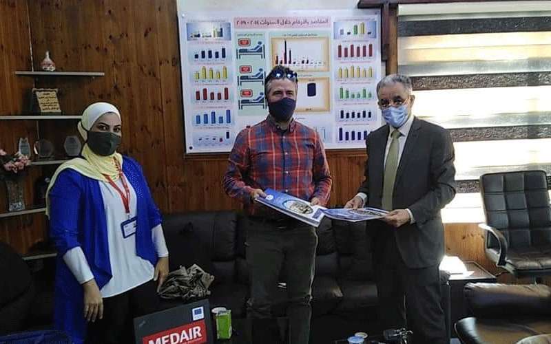 اتفاقية بين مستشفى المقاصد وميدير السويسرية