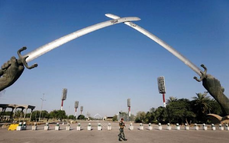 إصابات بسقوط صواريخ قرب السفارة الامريكية