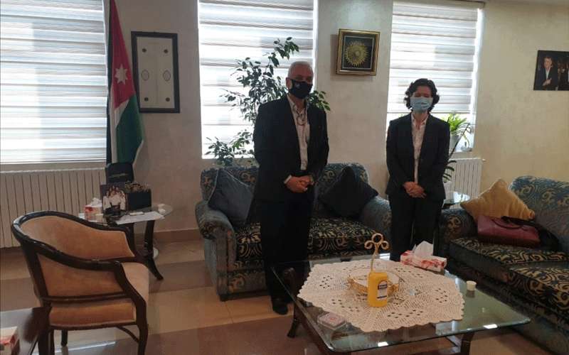 المفلح يستقبل سفيرة المملكة المتحدة لدى