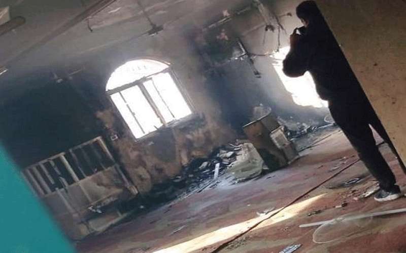 السيطرة على حريق مسجد في الشونة