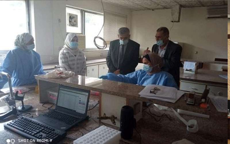 الاردن يستلم جهازا جديدا لفحص كورونا