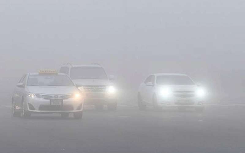 ضباب في السهول الشرقية اليوم