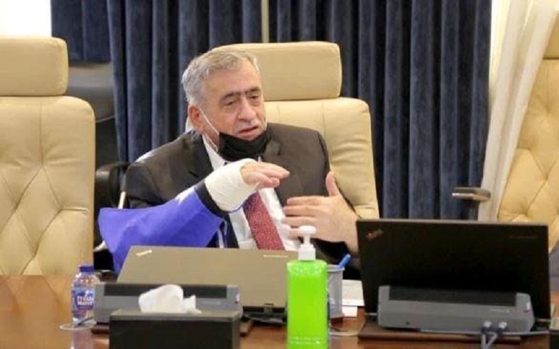 الجبيرة تلف يد عبيدات