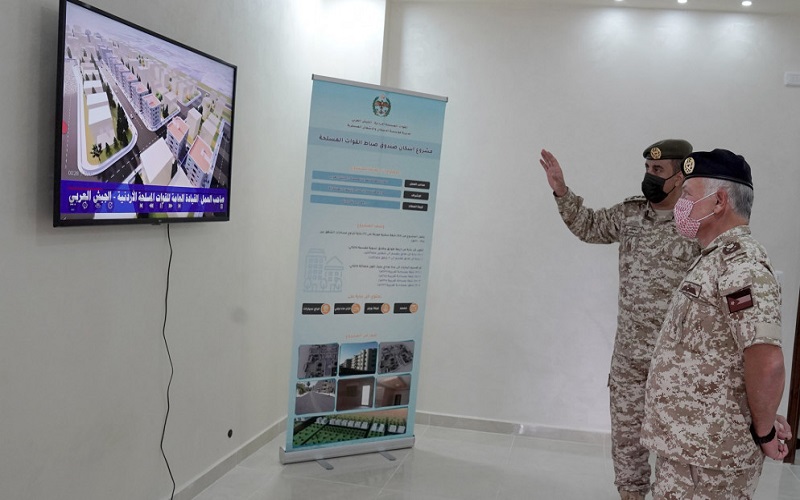 الملك يدشن في إربد مشروع إسكان