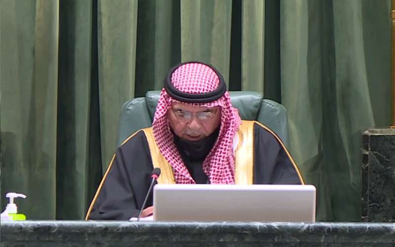 الخوالدة يترأس الجلسة الأولى لمجلس النواب