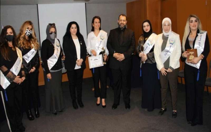 الانمائي العربي للمرأة والأعمال يكرم الزميلتين