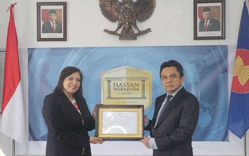 اندونيسيا تمنح جمعية أردنية جائزة حسن