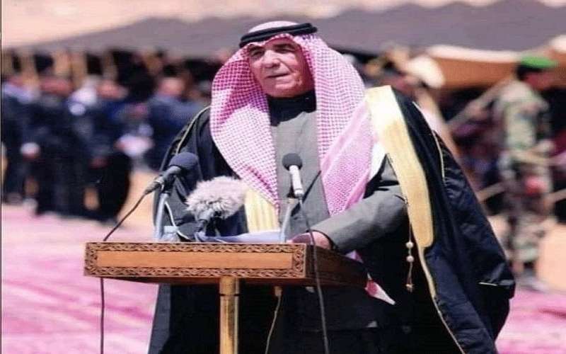 وفاة الشيخ نايف فارس الخوالدة