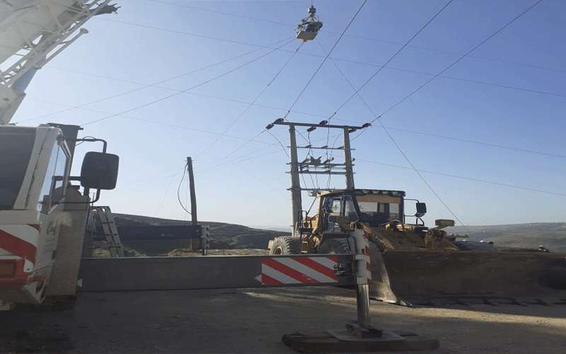 الاشغال تنفي حدوث اي انهيارات على