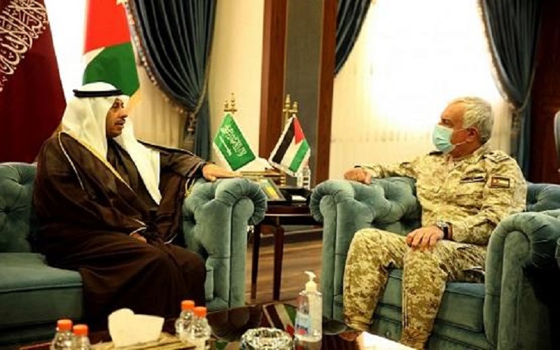 الحنيطي يستقبل السفير السعودي