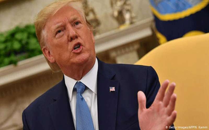 ترامب: سفارتنا ببغداد تعرضت لهجوم إيراني