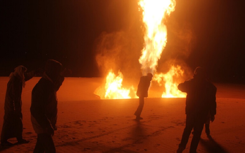 تفجير أنبوب للغاز في شمال سيناء