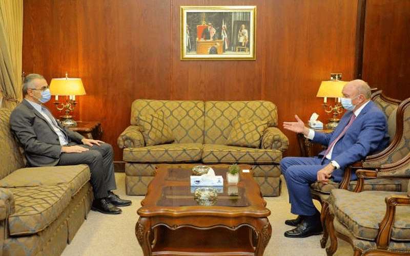 الفايز يلتقي السفير القبرصي