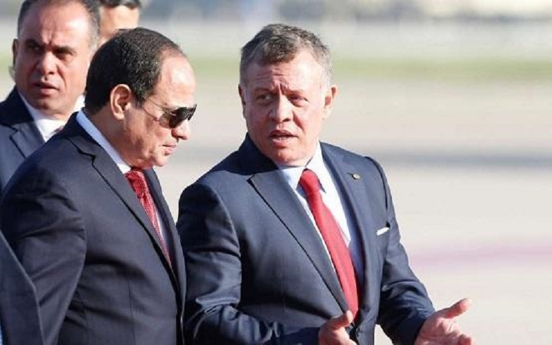 الملك يدعو السيسي لزيارة الأردن