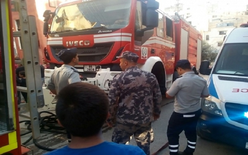 وفاة شقيقين بحريق منزل في البلقاء