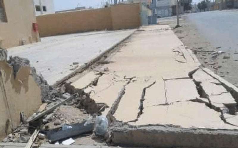 إصابة حدثين بانهيار سور في البلقاء